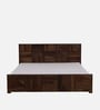 Bergen Sheesham Wood King Size Bed In Provincial Teak Finish