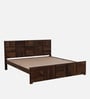 Bergen Sheesham Wood King Size Bed In Provincial Teak Finish