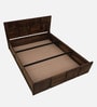 Bergen Sheesham Wood King Size Bed In Provincial Teak Finish With Box Storage