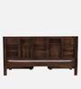 Bergen Sheesham Wood King Size Bed In Provincial Teak Finish With Drawer Storage