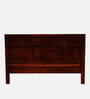 Bergen Sheesham Wood Queen Size Bed In Honey Oak Finish