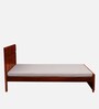 Bergen Sheesham Wood Queen Size Bed In Honey Oak Finish