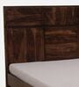Bergen Sheesham Wood Queen Size Bed In Provincial Teak Finish
