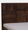 Bergen Sheesham Wood Queen Size Bed In Provincial Teak Finish With Box Storage