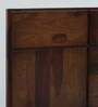 Bergen Sheesham Wood Single Bed In Provincial Teak Finish