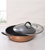 29cm Aluminium Non-Stick Kadhai (Copper)