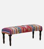 Berkshire Sheesham Wood Bench In Warm Chestnut Finish