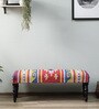 Berkshire Sheesham Wood Bench In Warm Chestnut Finish