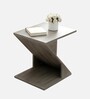 Berlin Bedside Table In Antique Grey Finish