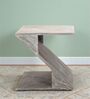 Berlin Bedside Table In Antique Grey Finish