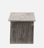 Berlin Bedside Table In Antique Grey Finish