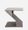 Berlin Bedside Table In Antique Grey Finish