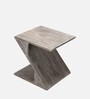 Berlin Bedside Table In Antique Grey Finish