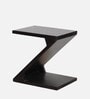 Berlin Bedside Table In Extra Dark Mahagony Finish