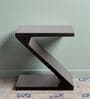Berlin Bedside Table In Extra Dark Mahagony Finish