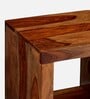 Berlin Bedside Table In Natural Teak Finish