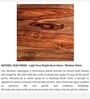 Berlin Bedside Table In Natural Teak Finish