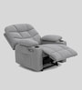 Berlin Boucle Fabric  Electric 1 Seater Recliner With USB Port In Grey Colour