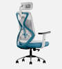 Berlin Breathable Mesh High Back Ergonomic Chair in Blue Colour