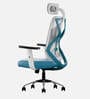 Berlin Breathable Mesh High Back Ergonomic Chair in Blue Colour