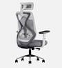 Berlin Breathable Mesh High Back Ergonomic Chair in Grey Colour