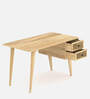 Berlin Cane Writing Table In Natural Finish