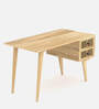 Berlin Cane Writing Table In Natural Finish
