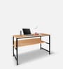 Berlin Study Table In Beige Colour