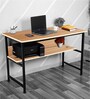 Berlin Computer Table In Intel Beige Finish