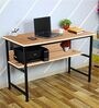 Berlin Computer Table In Intel Beige Finish