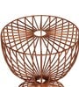 Berlin End Table in Rose Gold Finish