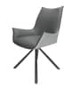 Berlin Leather Chair In Charcoal Grey Colour Berlin Leather Chair In Charcoal Grey Colour