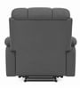 Berlin Leatherette Electric 1 Seater Recliner With USB Port In Grey Colour