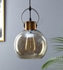 Bayer Bermejo Grey Glass Hanging Light