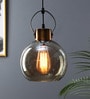 Bayer Bermejo Grey Glass Hanging Light