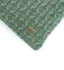 Bermuda Green 100% Cotton Kelly 16X16 Inches Knitted Cushion Cover