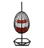 Bern Wicker Swing In Black Finish
