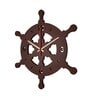 Bernhard Engineered Wood Brown Wall Clock