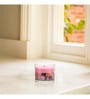 Berry Blossom Glass Candle (Pink)