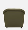 Berry compact Leatherette 1 Seater Sofas in Olive Green Colour