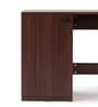Bert Study Table In Smoked Walnut Finish