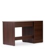Bert Study Table In Smoked Walnut Finish
