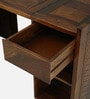 Besanon Sheesham Wood Folding Writing Table In Provincial Teak Finish