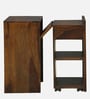 Besanon Sheesham Wood Folding Writing Table In Provincial Teak Finish