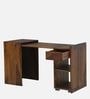 Besanon Sheesham Wood Folding Writing Table In Provincial Teak Finish