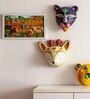 Annimal Multicolour Matte Paper with Acrylic Frame Art Print