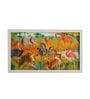Annimal Multicolour Matte Paper with Acrylic Frame Art Print