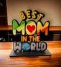 Best Mom in The World Wooden Trophy Gift for Mother or Maa Best Gift
