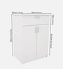 Betel Cabinet in Frosty White Finish