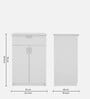 Betel Cabinet in Frosty White Finish